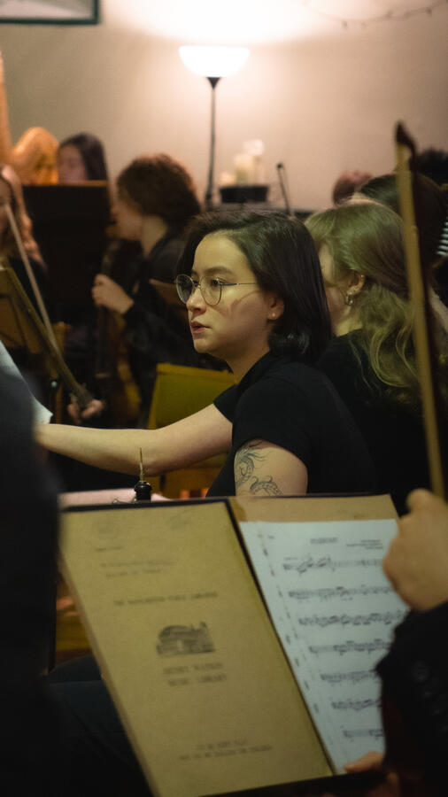 February 1, 2025 • Taraneh Orchestra: Artistic Reflections Concert Photo: Eleanor Ridley